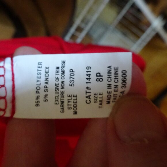 Lady in Red (Cocktail Dress) - Picture 7 of 7